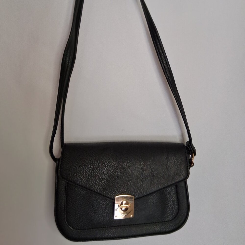 Black Cocktail Purse with Adjustable Strap